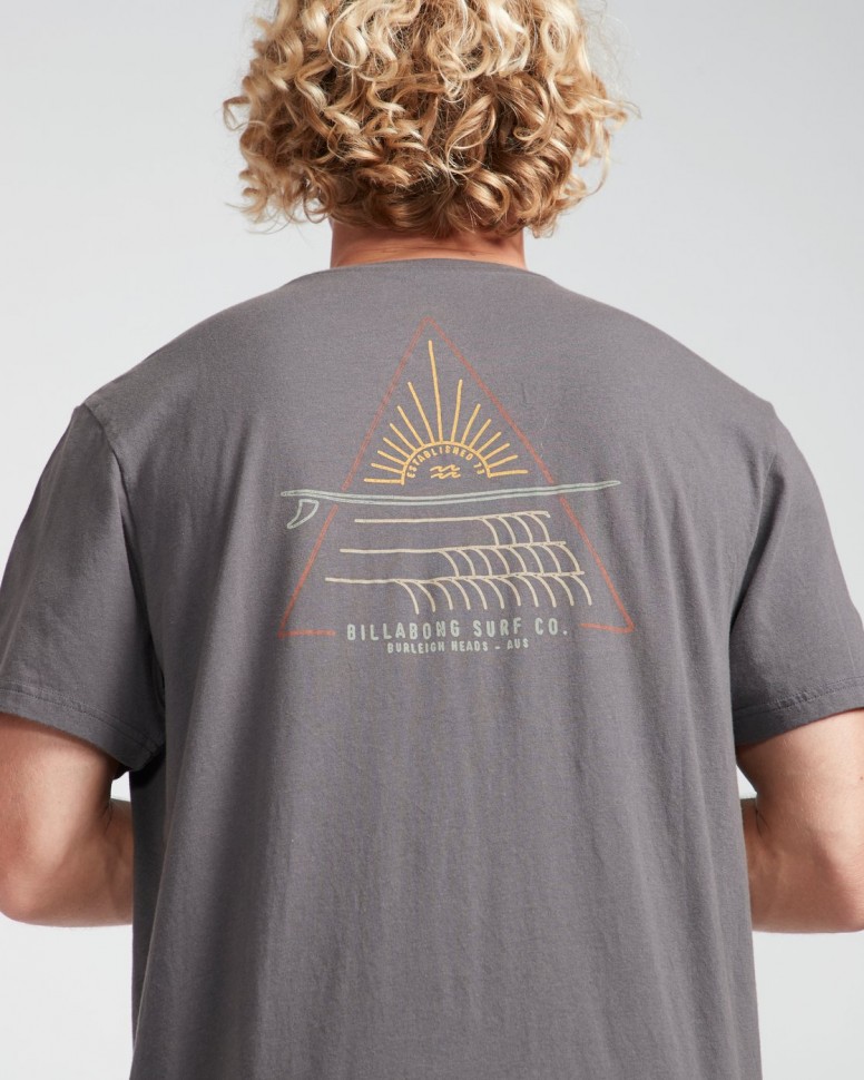 Футболка мужская BILLABONG Prismboard Te Ss Char фото 2