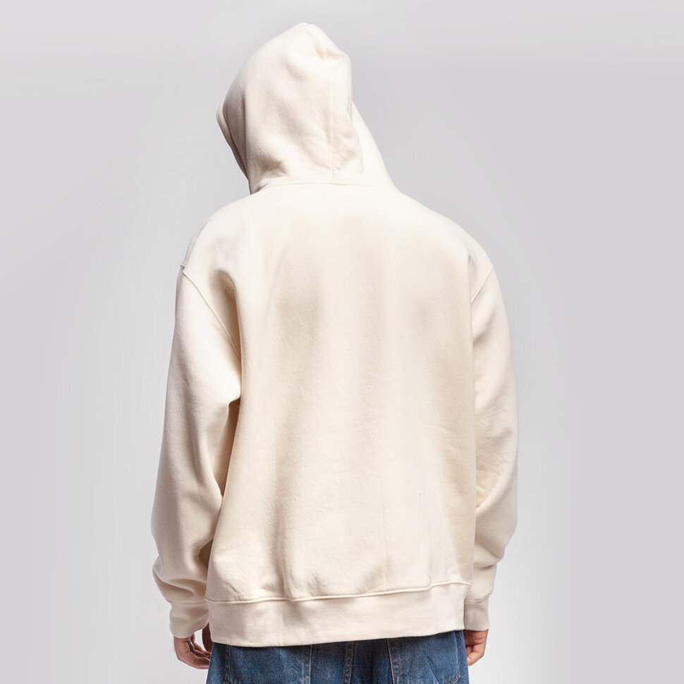 фото Толстовка с капюшоном obey eyes logo hood unbleached 2022