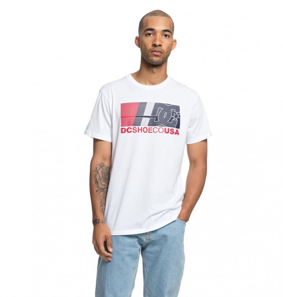 Футболка DC SHOES High Value Ss M Snow White