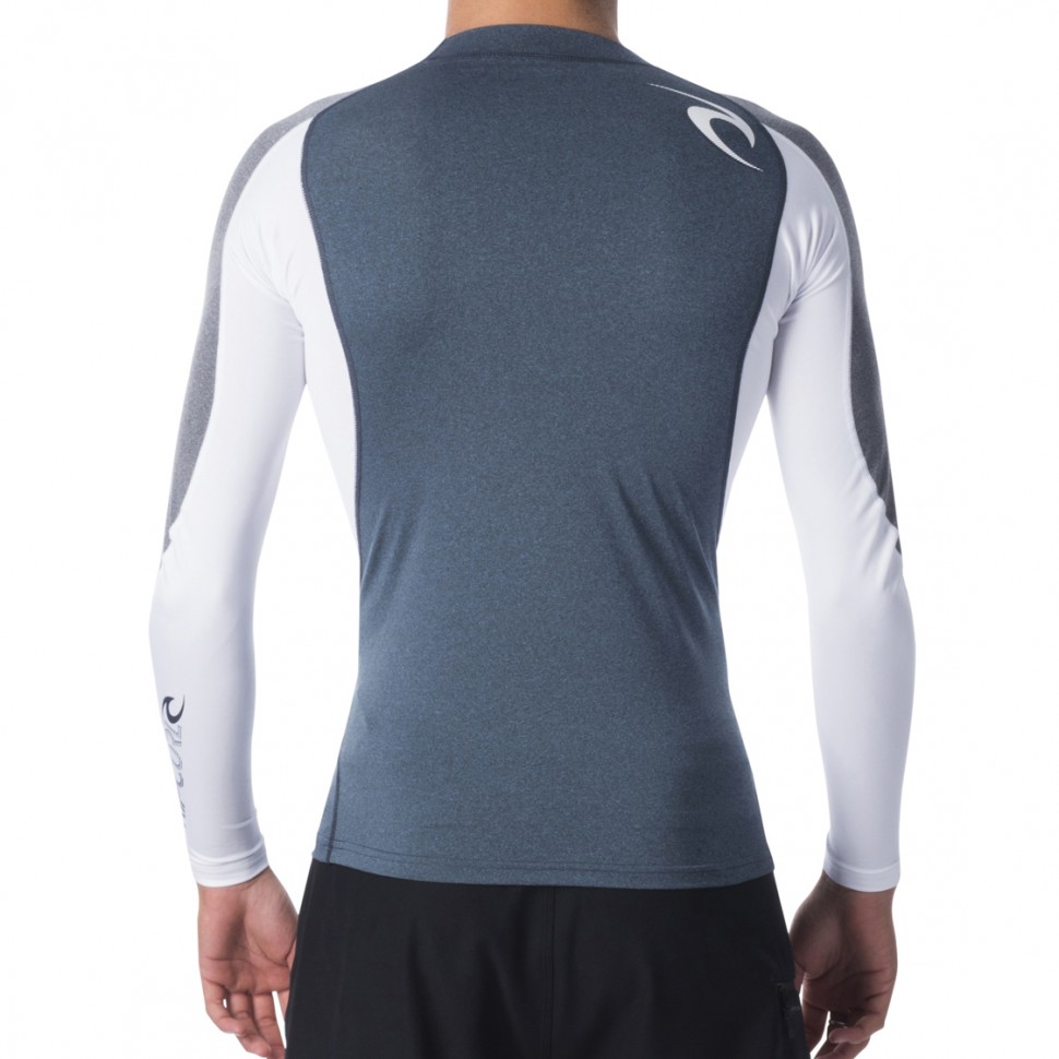 Лайкра RIP CURL Wave L/Sl Uv Tee Navy Marle фото 2