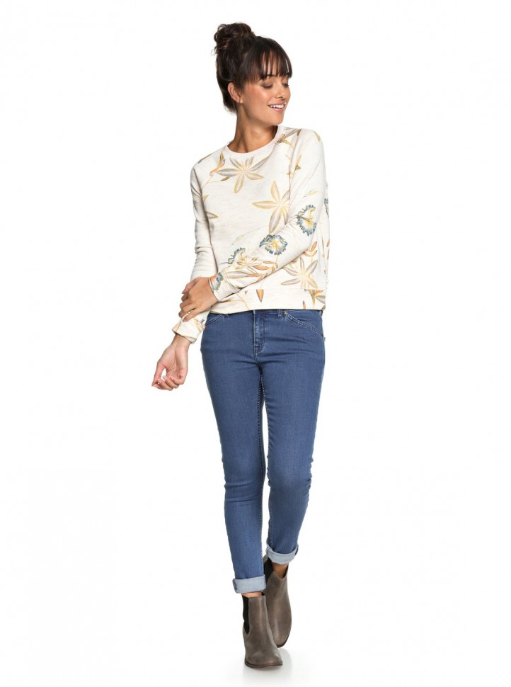 Джемпер ROXY Night Is Young J Marshmallow Bird Flower фото 2