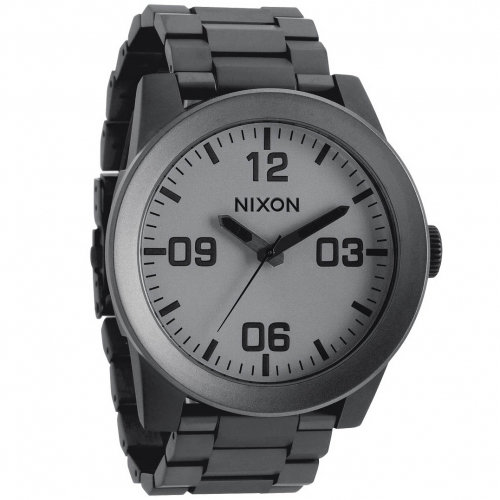 Часы NIXON Corporal Ss A/S Matte Black/Matte Gunmetal