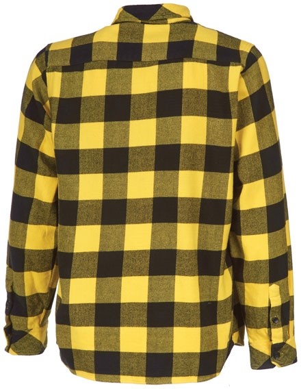 Рубашка DICKIES Sacramento Relaxed Long Sleeve Shirt Yellow 2020 фото 4