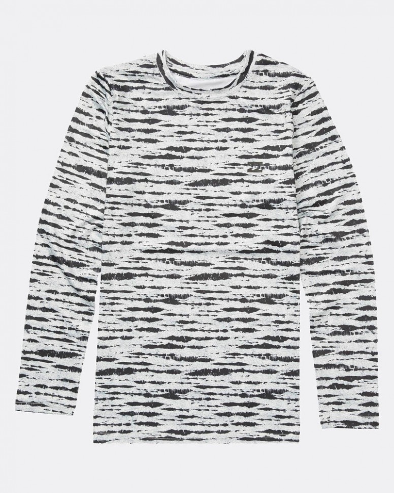 Термокофта женская BILLABONG Warm Up Tech Tee Black/White