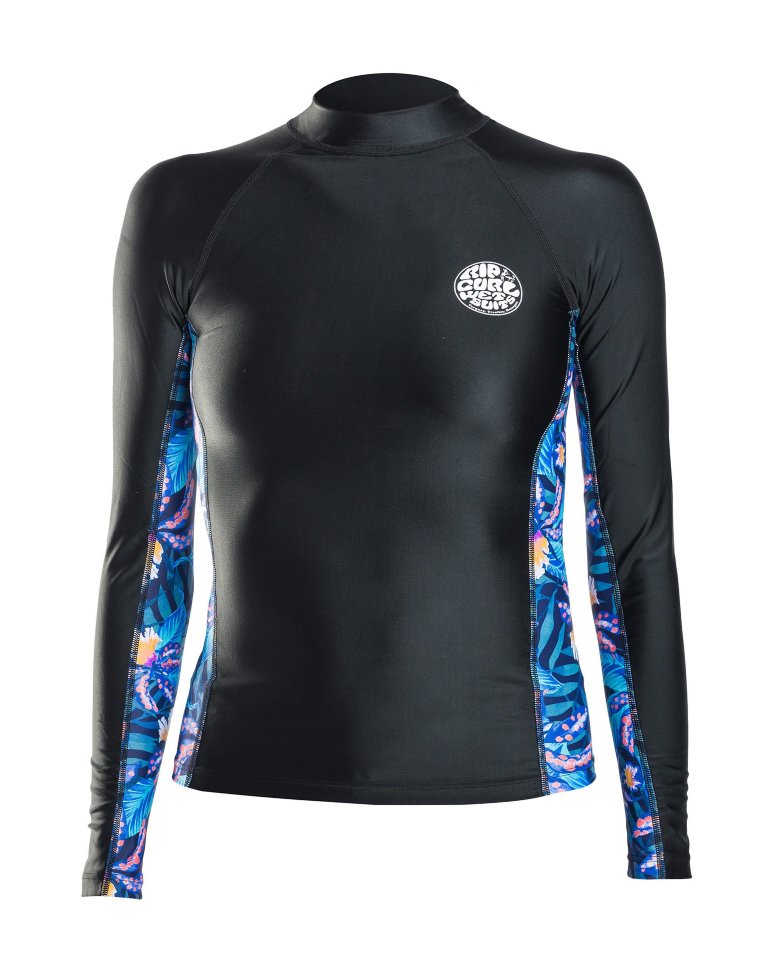 Гидромайка RIP CURL Womens All Over L/Sl Black фото 2