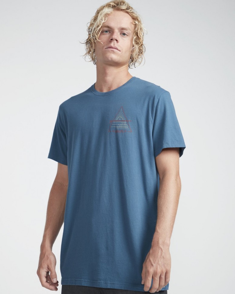Футболка мужская BILLABONG Prismboard Te Ss Dark Royal