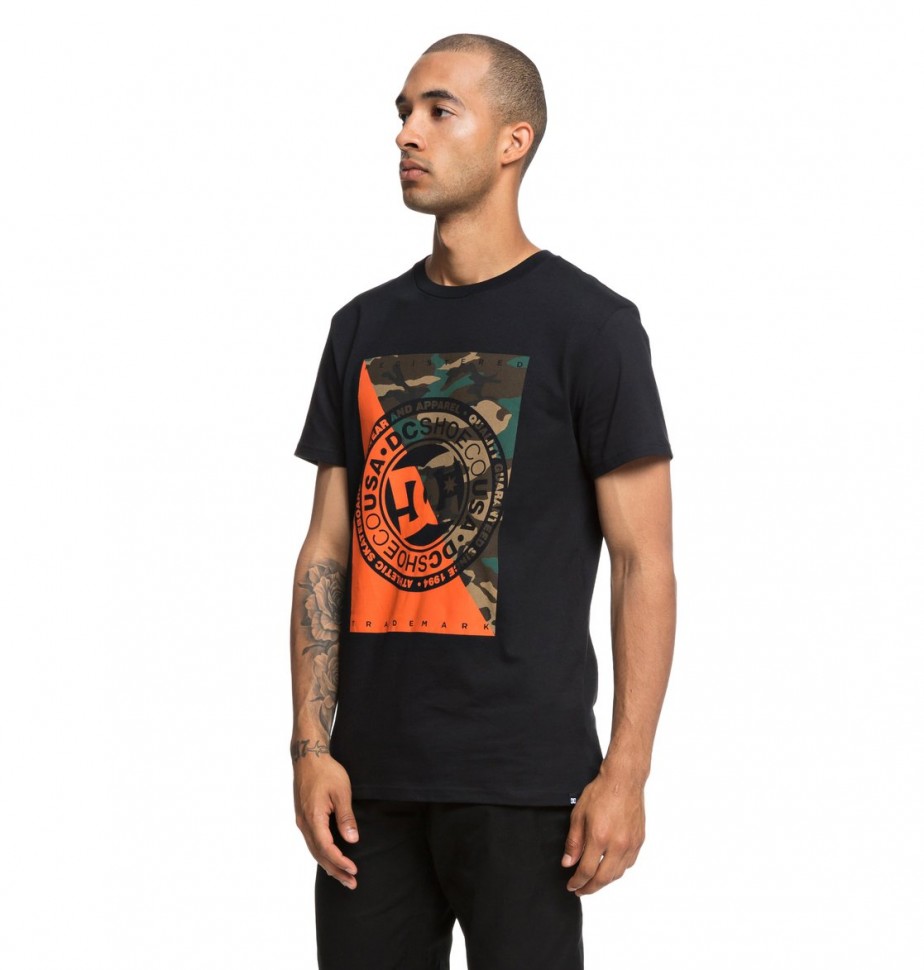 Футболка DC SHOES Warfare Ss M Black фото 2