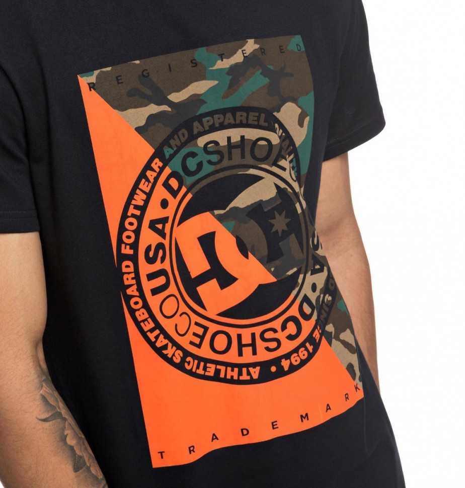 Футболка DC SHOES Warfare Ss M Black фото 3