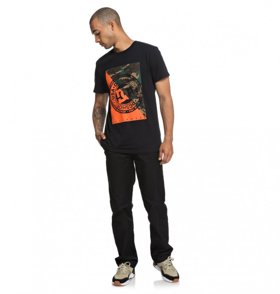 Футболка DC SHOES Warfare Ss M Black фото 4