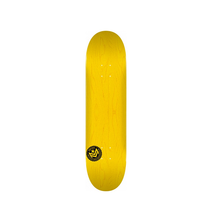 фото Дека для скейтборда mini logo chevron stamp yellow 8.25"
