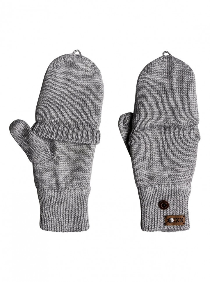 Митенки ROXY Frozen Jaya Mit J Warm Heather Grey фото 4