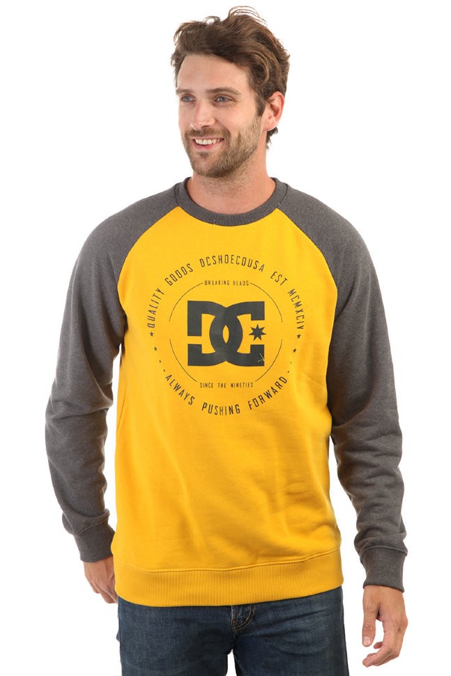 Свитшот DC SHOES Rebuilt Crew Heather Charcoal/Old Gold, Желтый;серый;мультиколор, Rebuilt Crew Ra M
Свитшот DC SHOES Rebuilt Crew Heather Charcoal/Old Gold, Желтый;серый;мультиколор, Rebuilt Crew Ra M