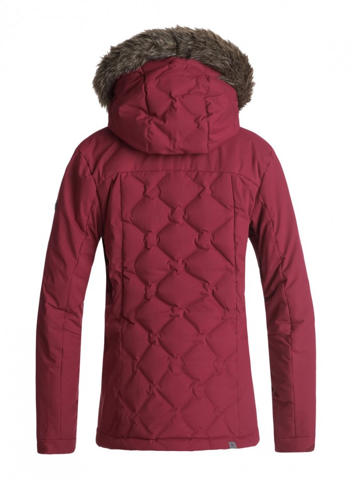 Куртка для сноуборда женская ROXY Breeze Jk J Beet Red фото 2