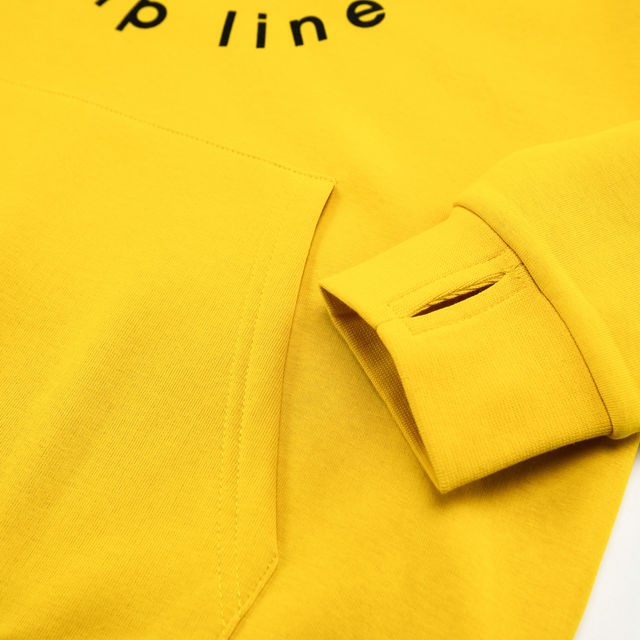 Флисовая толстовка HORSEFEATHERS Langley Atrip Sweatshirt Lemon фото 5