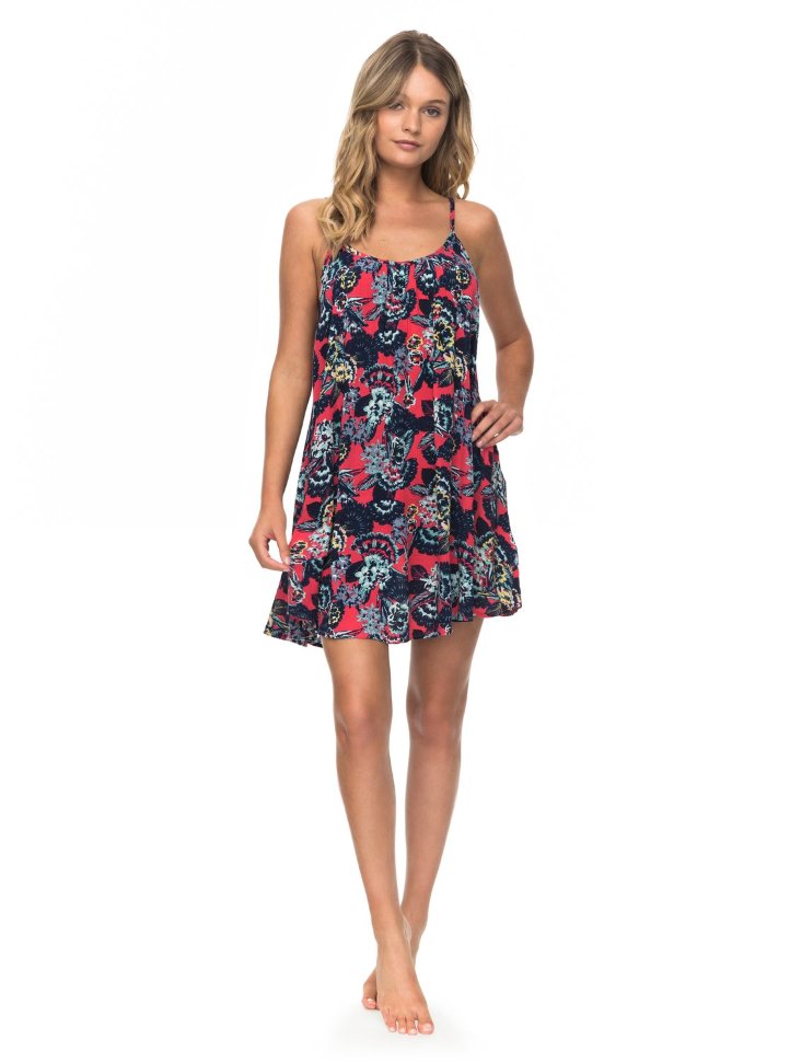 Платье женское ROXY Win F Prt J Rouge Red Mahna Mahna фото 2