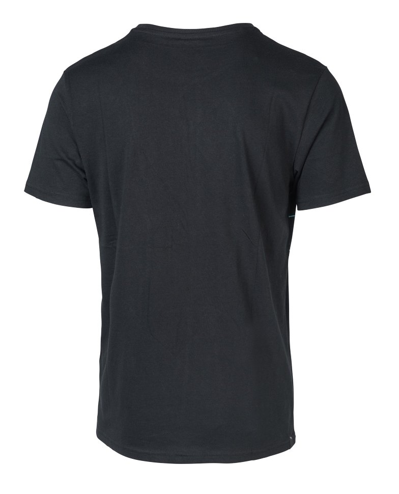 Футболка RIP CURL Distort Lines Tee Black фото 2