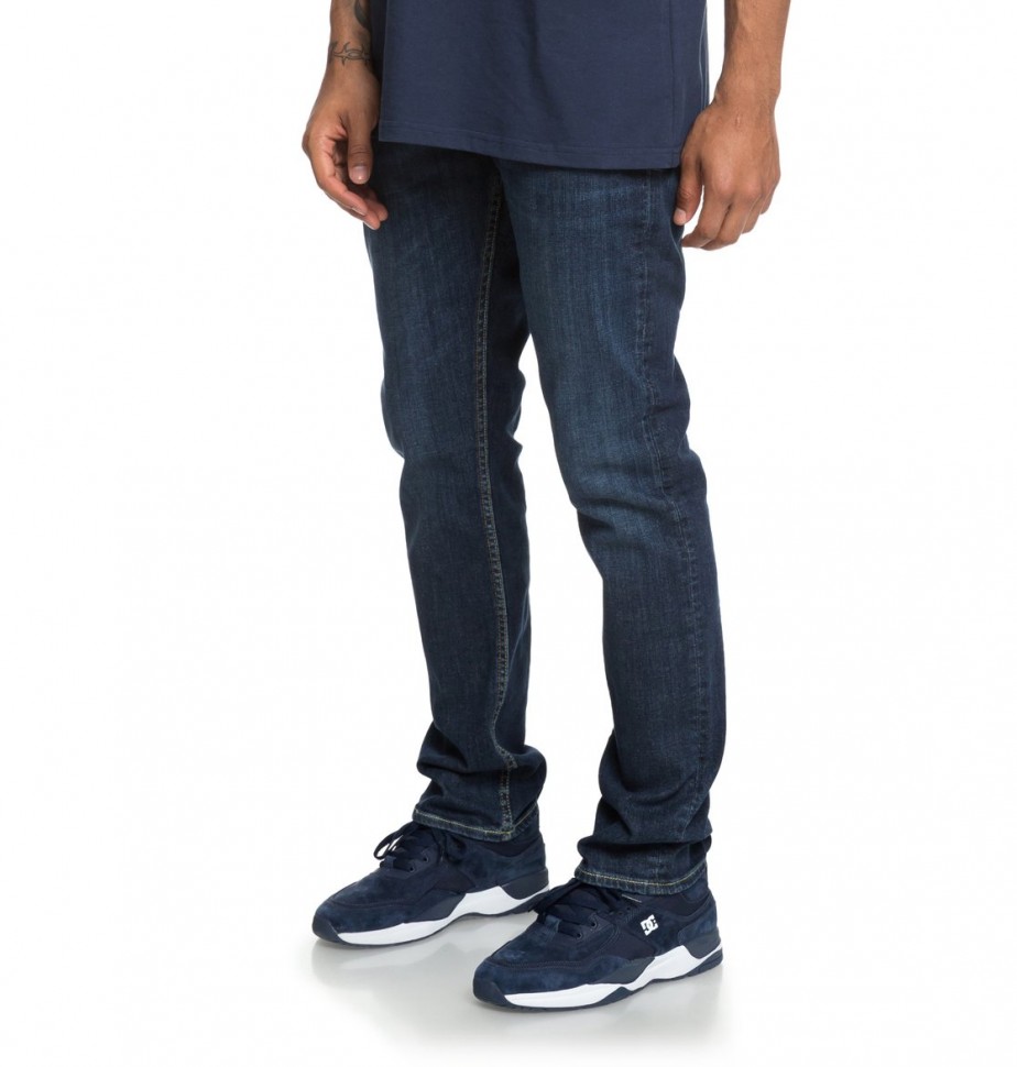 Джинсы DC SHOES Worker Straight M Medium Stone фото 2