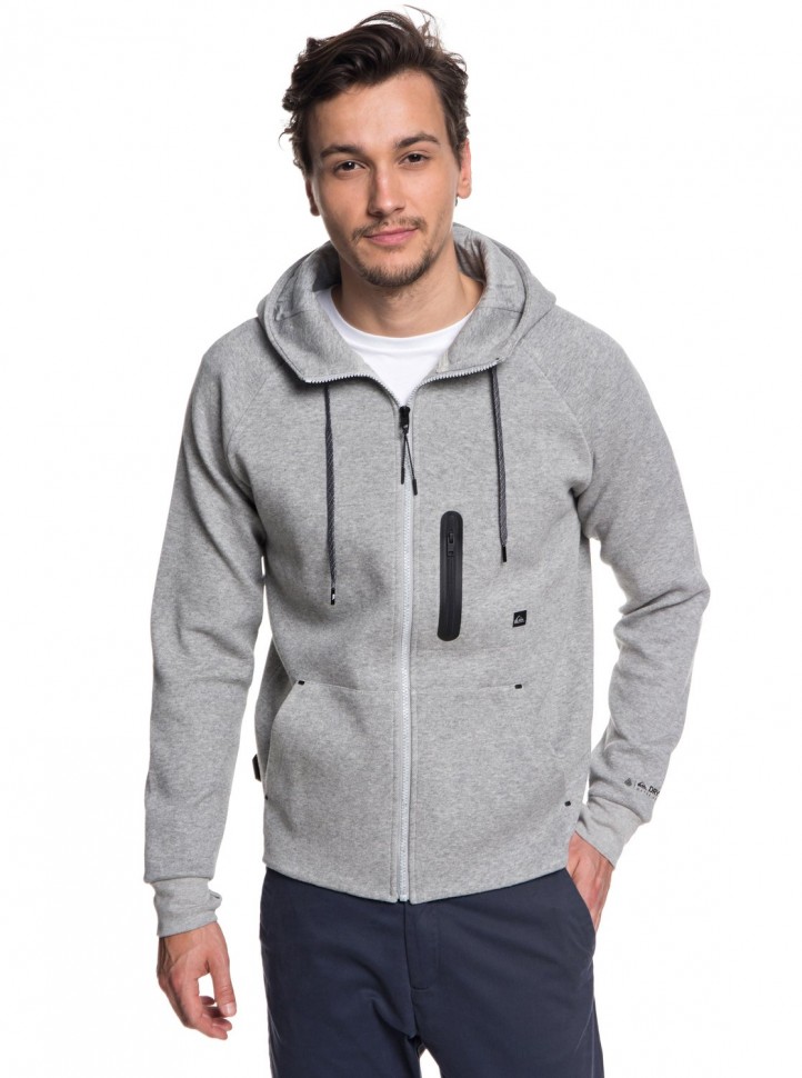 Кардиган QUIKSILVER Quikbondfleece M Light Grey Heather фото 2