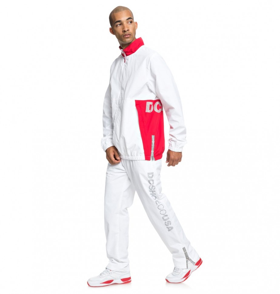 Куртка DC SHOES Skate Track Top M White фото 5