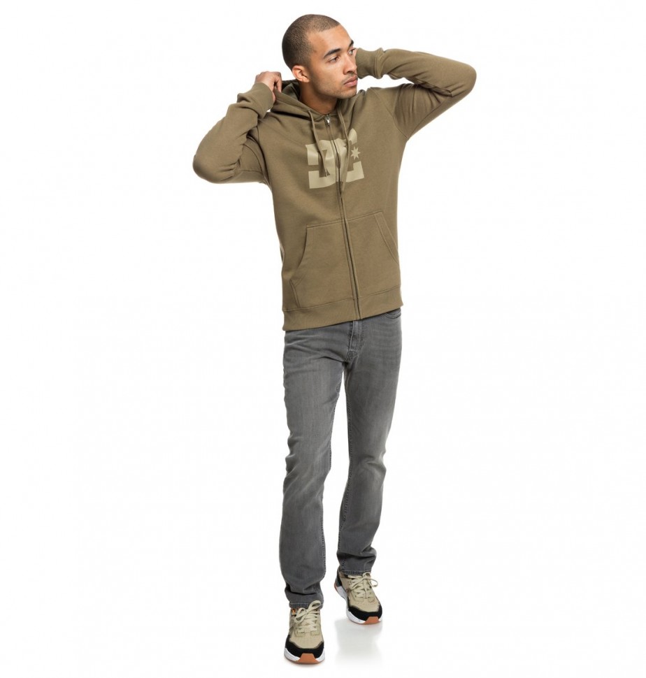 Кардиган DC SHOES Star Zh M Burnt Olive фото 4