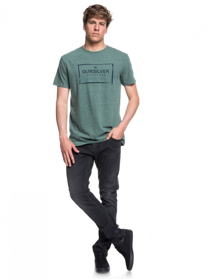 Футболка QUIKSILVER Quikinthebox M Dark Forest Heather фото 2