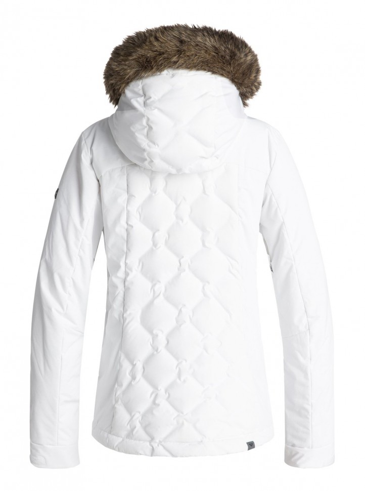 Куртка для сноуборда женская ROXY Breeze Jk J Bright White фото 2