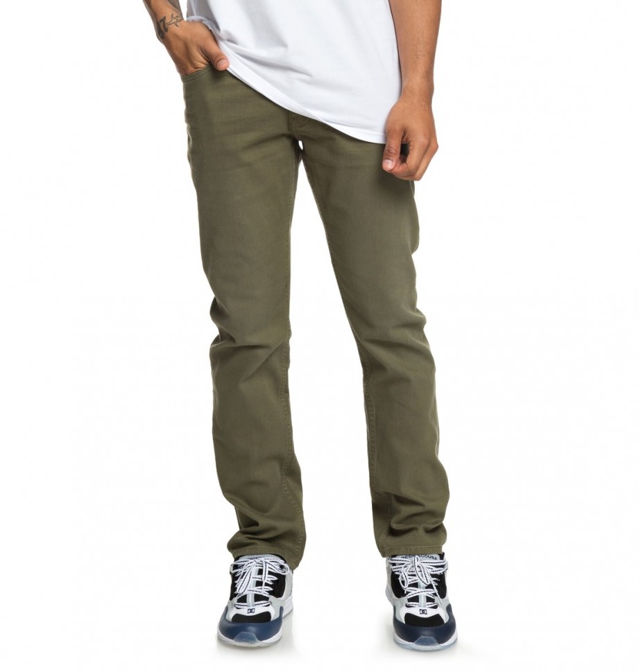 Джинсы DC SHOES Sumner Straight M Burnt Olive фото 2