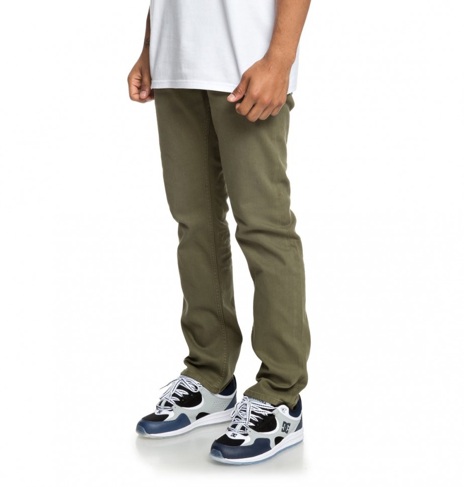 Джинсы DC SHOES Sumner Straight M Burnt Olive фото 3
