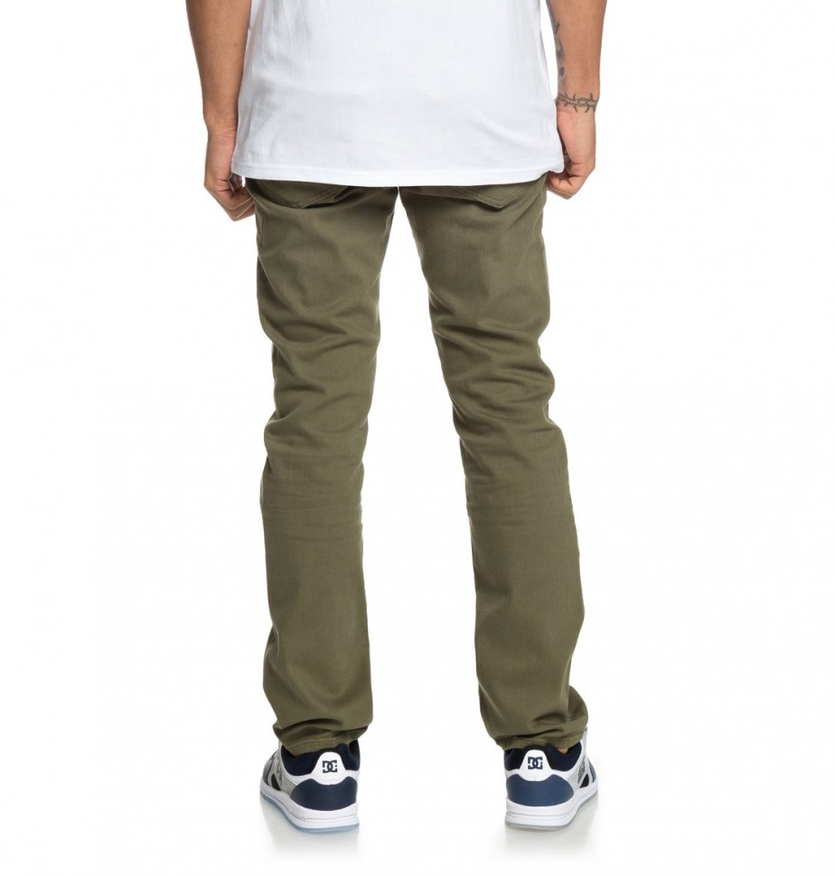 Джинсы DC SHOES Sumner Straight M Burnt Olive фото 6