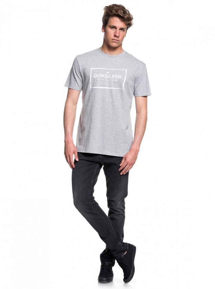 Футболка QUIKSILVER Quikinthebox M Sleet Heather фото 2