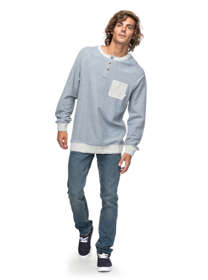 Джемпер мужской QUIKSILVER Grazie M Vintage Indigo Heather фото 2