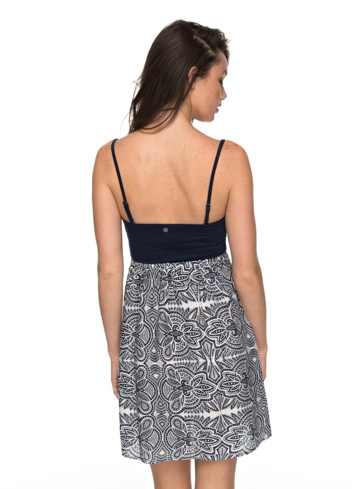 Платье женское ROXY Oceanromance J Marshmallow Tribal Vibes Strip фото 4