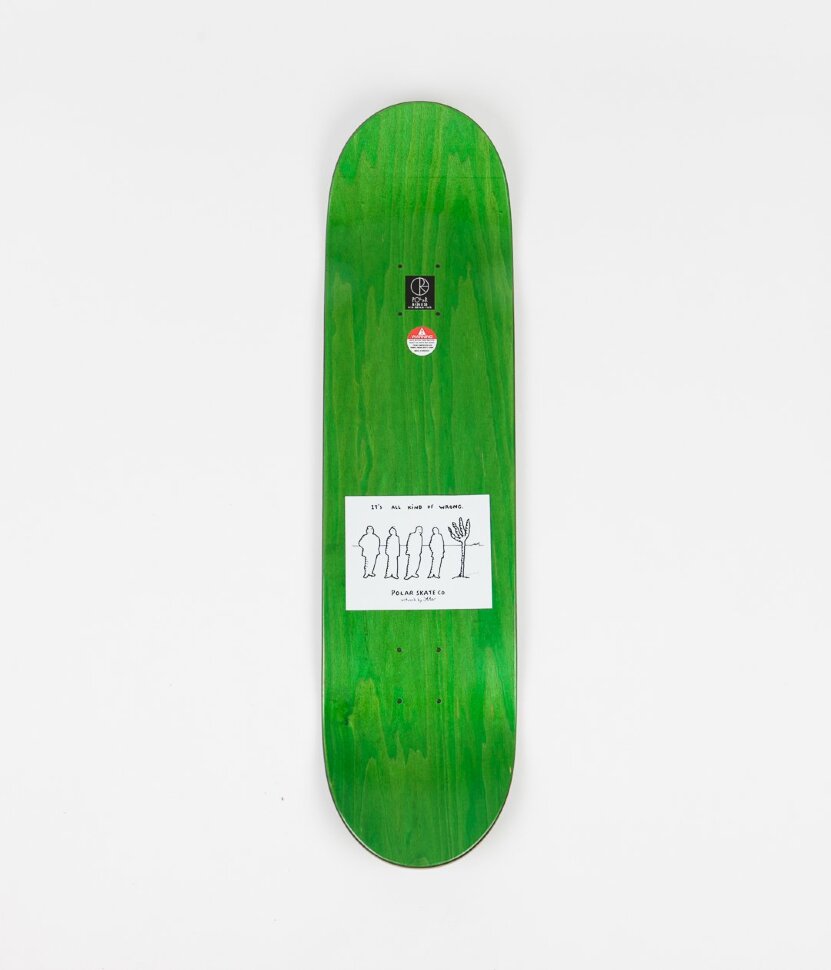 Дека для cкейтборда POLAR SKATE CO. Paul Grund - Framed Wood Stain 8.125 дюйм 2020 фото 2