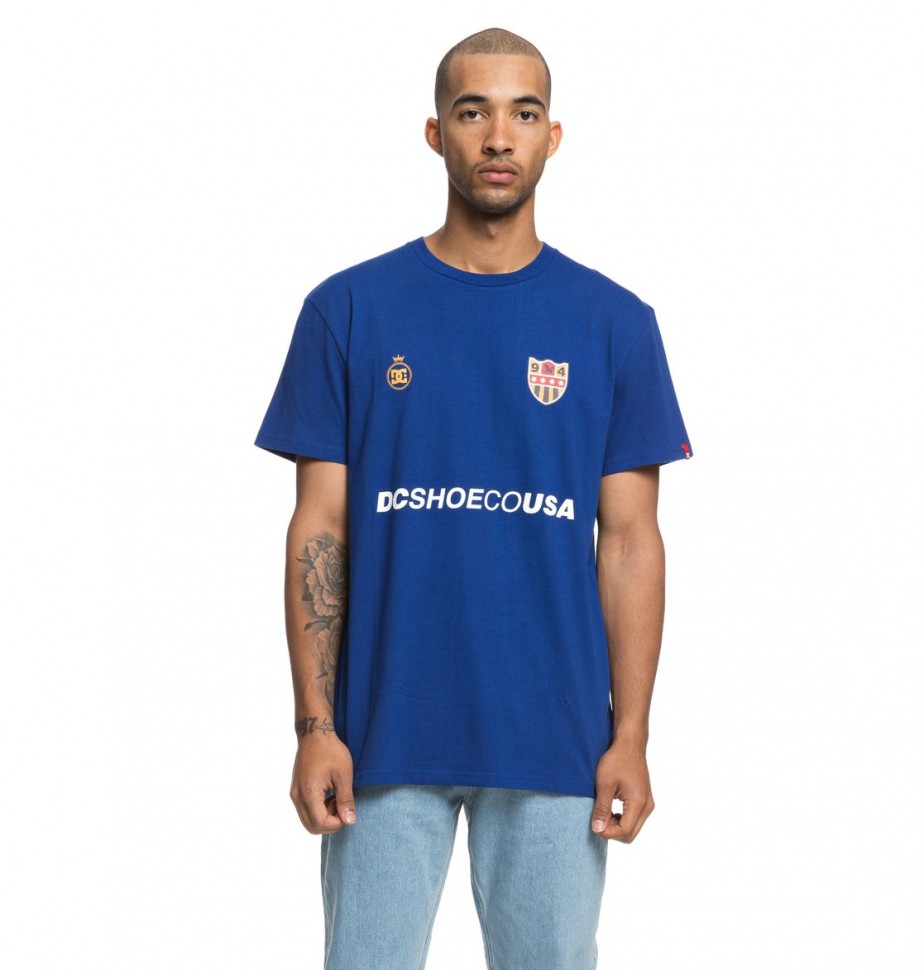 Футболка DC SHOES Hit Squad Ss M Sodalite Blue