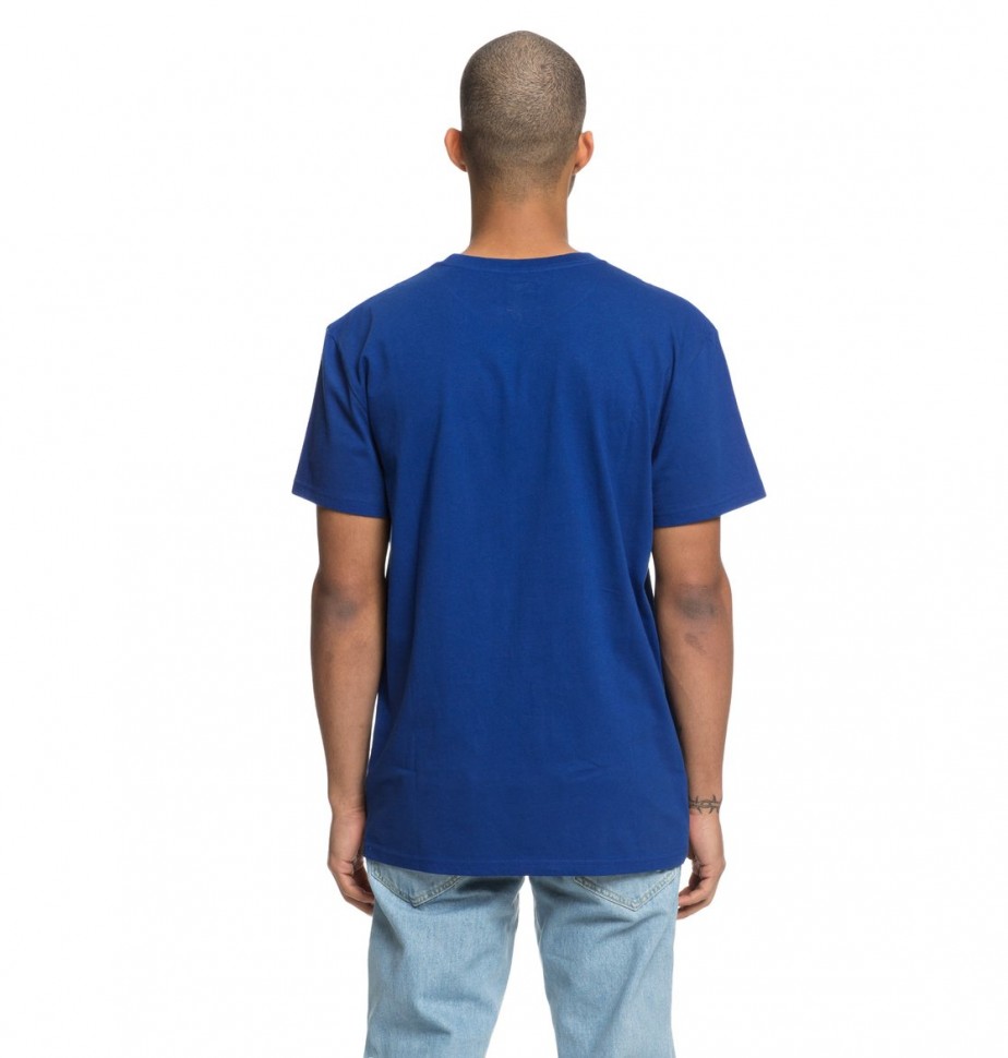 Футболка DC SHOES Hit Squad Ss M Sodalite Blue фото 5