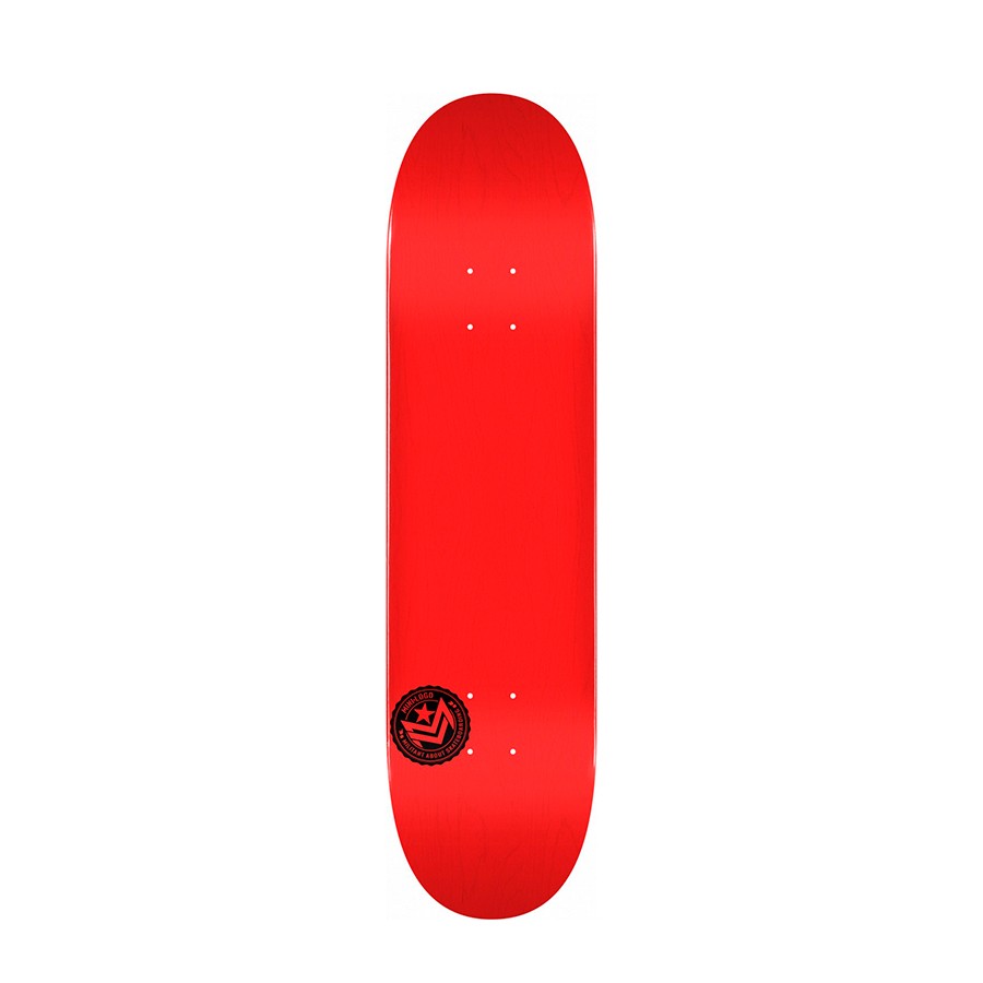 фото Дека для скейтборда mini logo chevron stamp red 8.25"