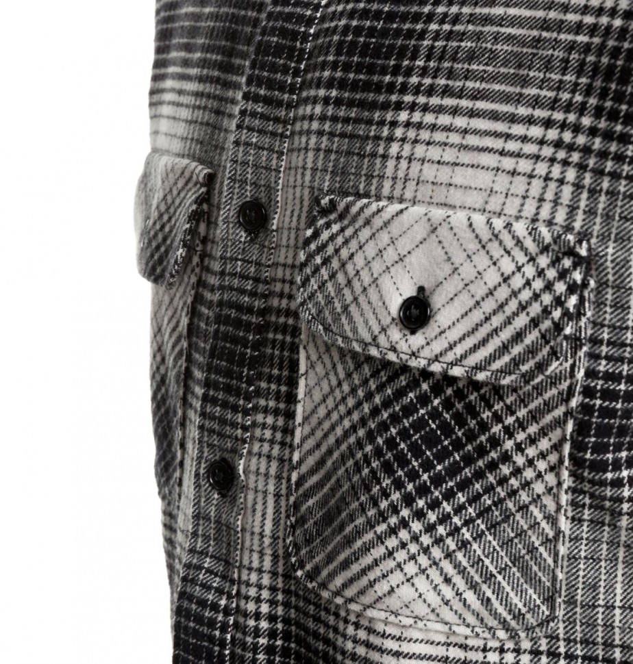 Сорочка DC SHOES Ombre Flannel M Charcoal Heather фото 3