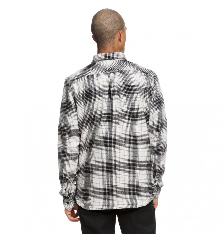 Сорочка DC SHOES Ombre Flannel M Charcoal Heather фото 7