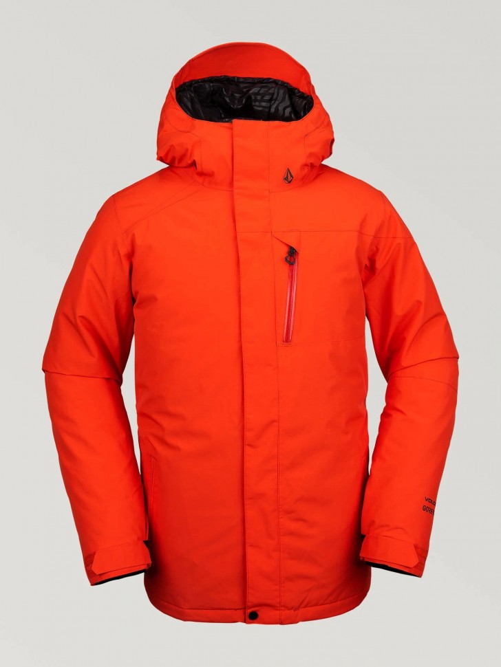 фото Куртка для сноуборда мужская volcom l ins gore-tex® jacket orange