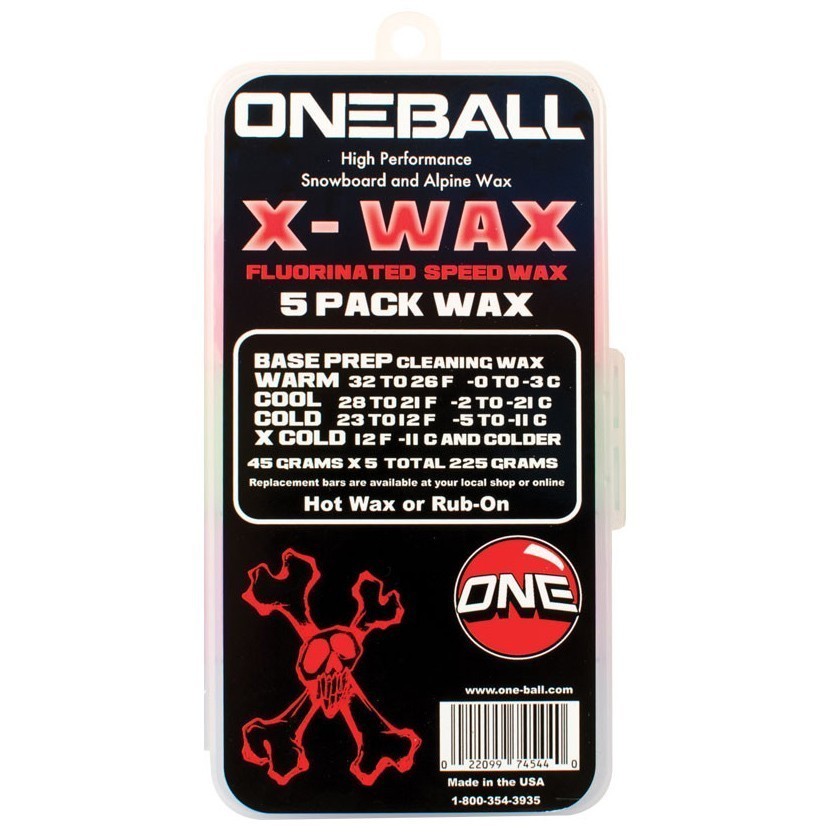фото Парафин oneball x-wax - 5 pack assorted 2020