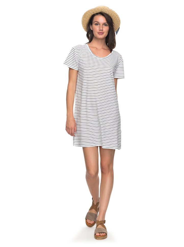 Платье женское ROXY Justsiteedrestr J Dress Blue Just Simple Stripe фото 2