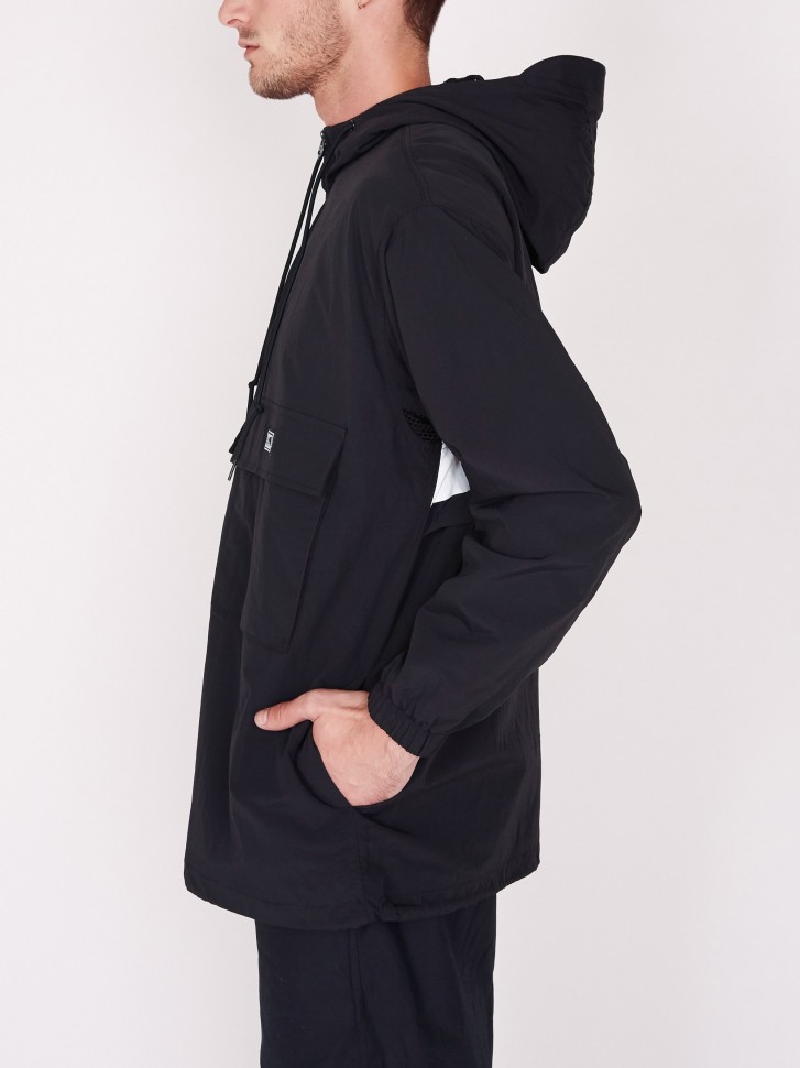 Куртка-анорак OBEY Inlet Anorak Black фото 3