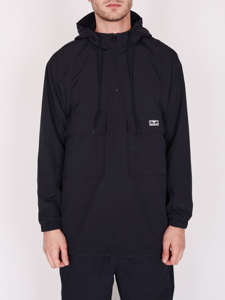 Куртка-анорак OBEY Inlet Anorak Black фото 4