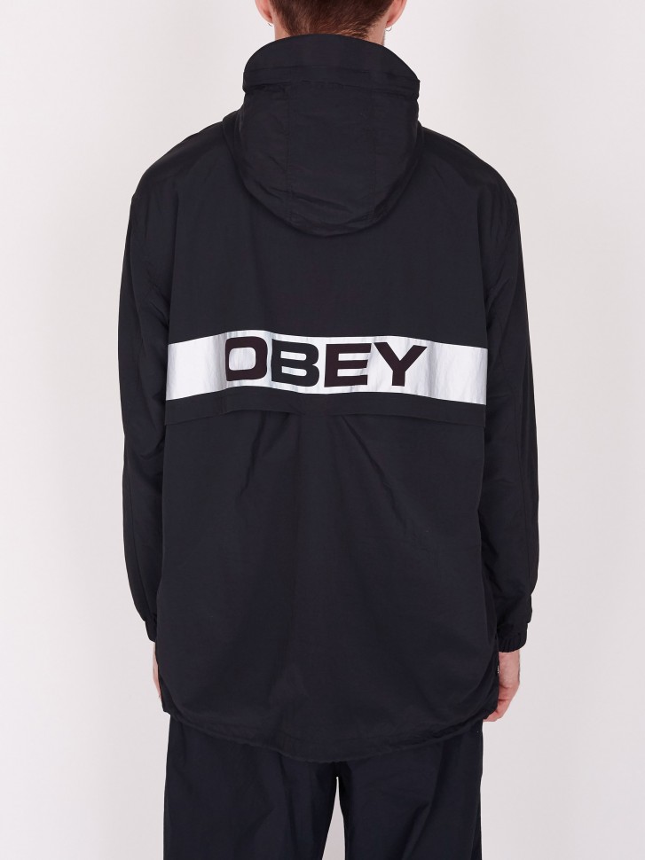 Куртка-анорак OBEY Inlet Anorak Black фото 5