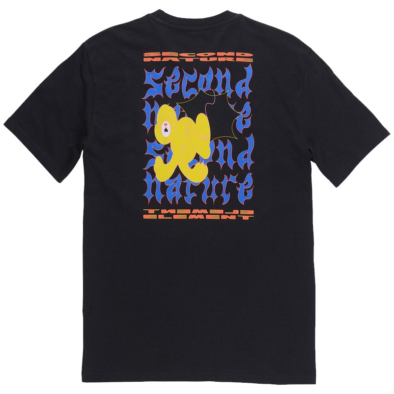 Футболка мужская ELEMENT Second Nature Ss Off Black фото 2