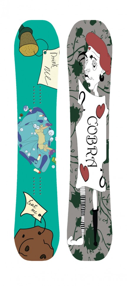 Сноуборд женский COBRA Alice Green/Black