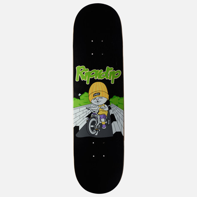 фото Дека для скейтборда ripndip love is blind board black 8.5 дюймов 2021