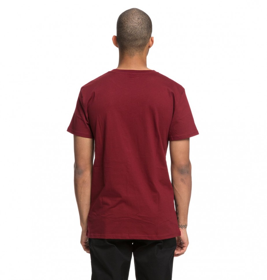 Футболка DC SHOES Hit Squad Ss M Cabernet фото 5