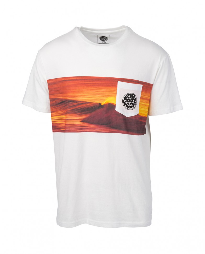 Футболка RIP CURL Action Original Ss Tee White