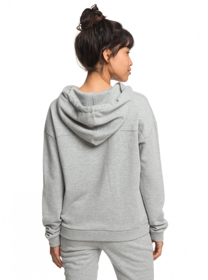 Джемпер ROXY Inside Cocoon F J Charcoal Heather Flower Field фото 5